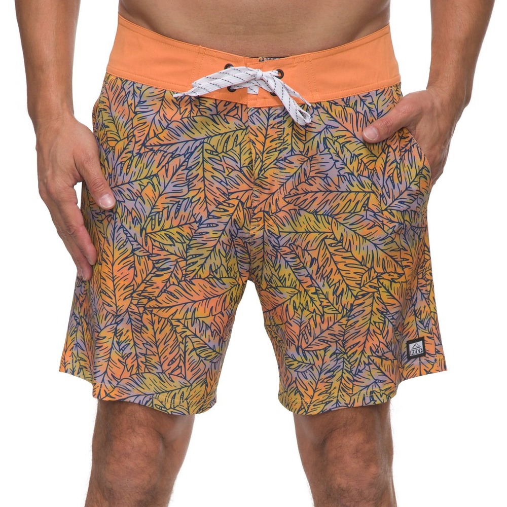 Reef Men's 17" Outseam Worley‎ Board Shorts, Color Pastel Lilac, Size 29